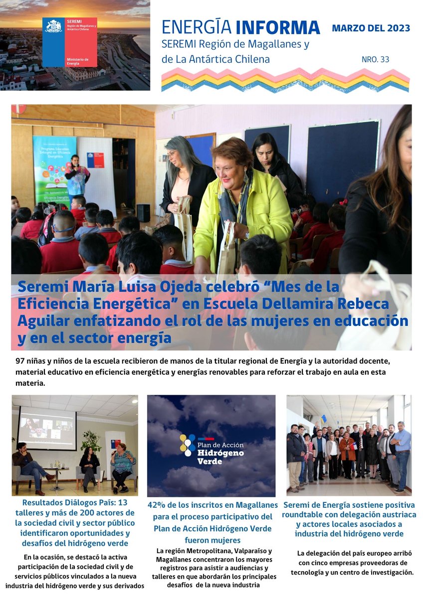 STP_Enap's tweet photo. Compartimos algunas de las actividades  de la Seremi @MinEnergia publicadas en su boletín del marzo 👇 https://t.co/QGH99uLnv6