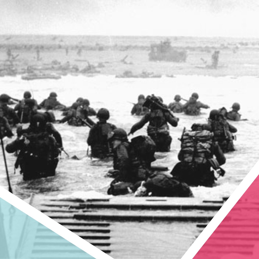 sandrions1's tweet photo. 06 juin 1944 : #débarquement des alliés en #Normandie pour libérer l'Europe. Cette opération a été l'une des plus grandes de l'#histoire de l'humanité. Elle marque la fin de la #SecondeGuerreMondiale. Souvenons-nous de ceux qui ont combattu pour notre liberté. #DDay #Liberté https://t.co/xORN6N0MzR