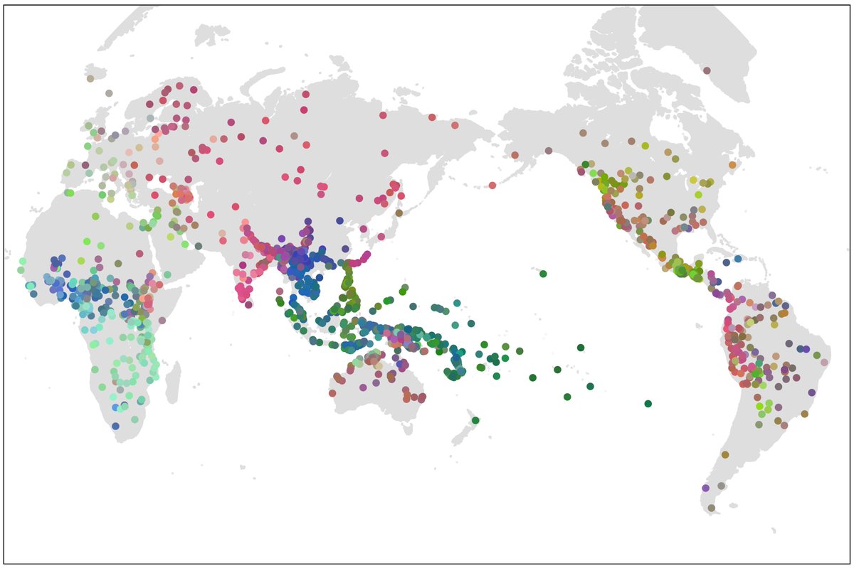 MPI-EVA Leipzig (@mpi_eva_leipzig) on Twitter photo New database #Grambank documents patterns of grammatical variation in over 2400 of the world’s #languages & shows their diversity. This project was initiated by the Dept. of Linguistic & Cultural Evolution <a href="/MPI_EVA_Leipzig/">MPI-EVA Leipzig</a>. See: bit.ly/3mDOQWg & doi.org/10.1126/sciadv… New database #Grambank documents patterns of grammatical variation in over 2400 of the world’s #languages & shows their diversity. This project was initiated by the Dept. of Linguistic & Cultural Evolution <a href="/MPI_EVA_Leipzig/">MPI-EVA Leipzig</a>. See: bit.ly/3mDOQWg & doi.org/10.1126/sciadv…