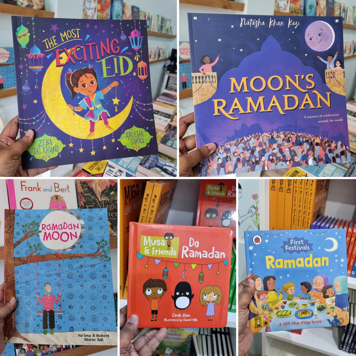 Some of the popular Ramadan books from our collection this year.