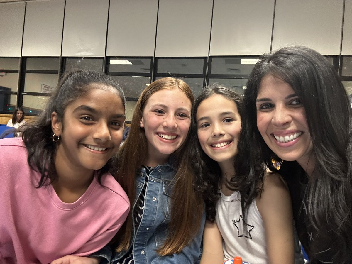 So proud of my Math Olympiad girls for presenting at the board meeting last night! You girls were great! #wearebethpage💙💛