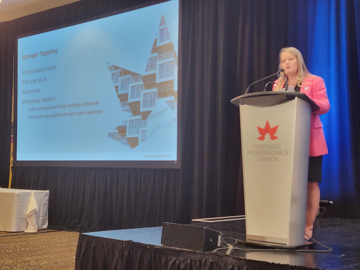 LaurenAvdB's tweet photo. And a huuuge welcome to our awesome Chair @VLAlexander to share the amazing initiatives underway at @MortgageProsCan! #MyMPC #MPCinAction https://t.co/4deSN4KJYP