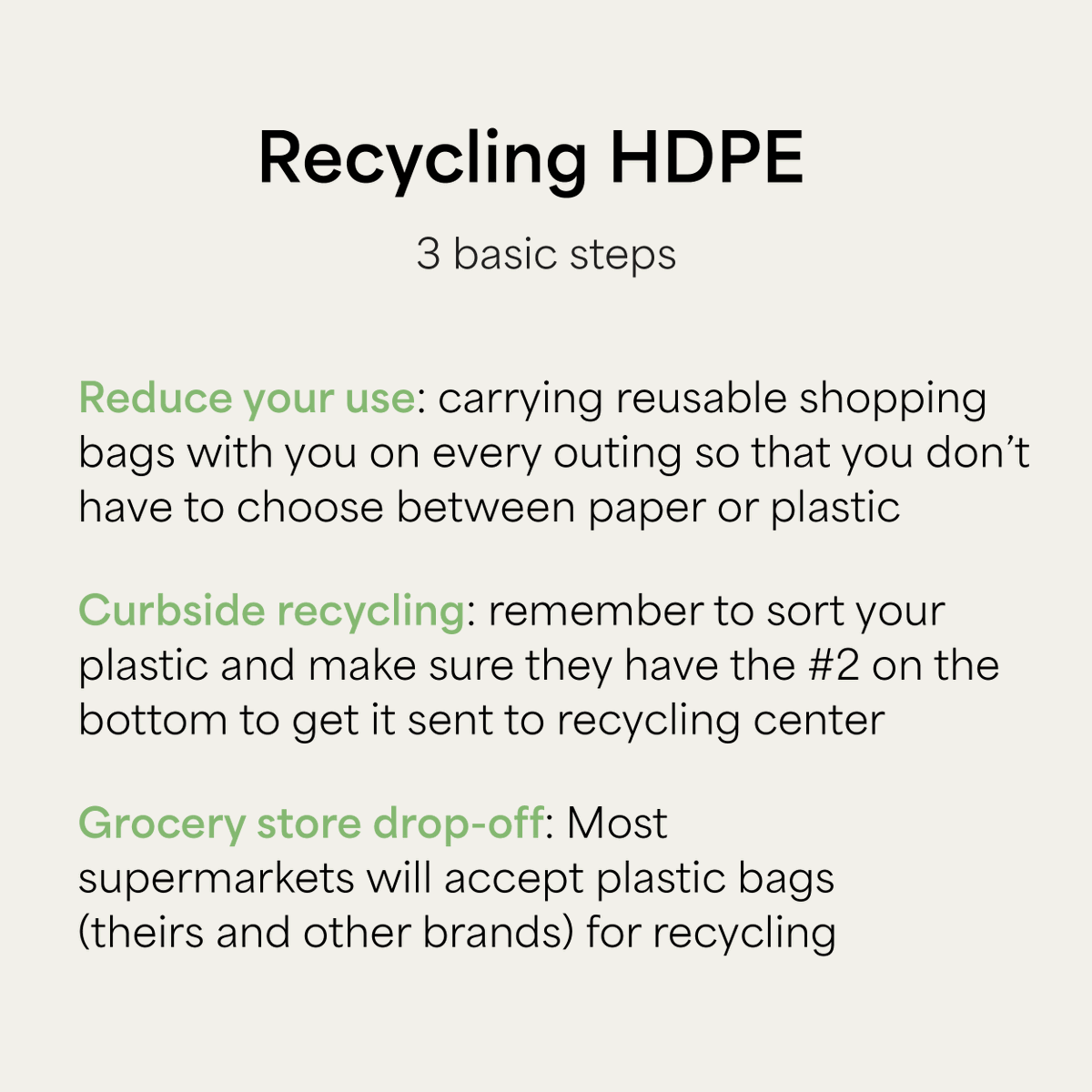 aintyourplastic's tweet photo. Today let's learn about HPDE- your plastic bag typa plastic
#sustainablerecycling #circulareconomy #plasticrecycling #sustainable #aintyourplastic #recycling #upcycling #sortingplastic #typesofplastic #HDPEplastic https://t.co/m5OUIizVgq