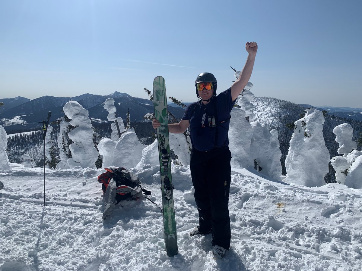 IPAPhysio's tweet photo. 🗻 Foster King, IPA Physio Portland Director, discovers his potential in the British Columbia backcountry ⛷

IPA Physio's purpose is to restore your function so you can do what brings you joy at any age!

#ipaphysio #joy #motionislotion #physio #functionalmanualtherapy #outdoors https://t.co/zrXsL6Jifd