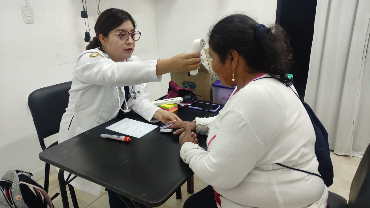 En nuestro proyecto 𝗨𝗻𝗮 𝗘𝘀𝗽𝗲𝗿𝗮𝗻𝘇𝗮 𝗽𝗼𝗿 𝗹𝗮 𝗩𝗶𝗱𝗮 cuidamos de la salud de los usuarios. Esta vez recibieron un chequeo médico general preventivo. 

#AcciónSocialConPasión 💜