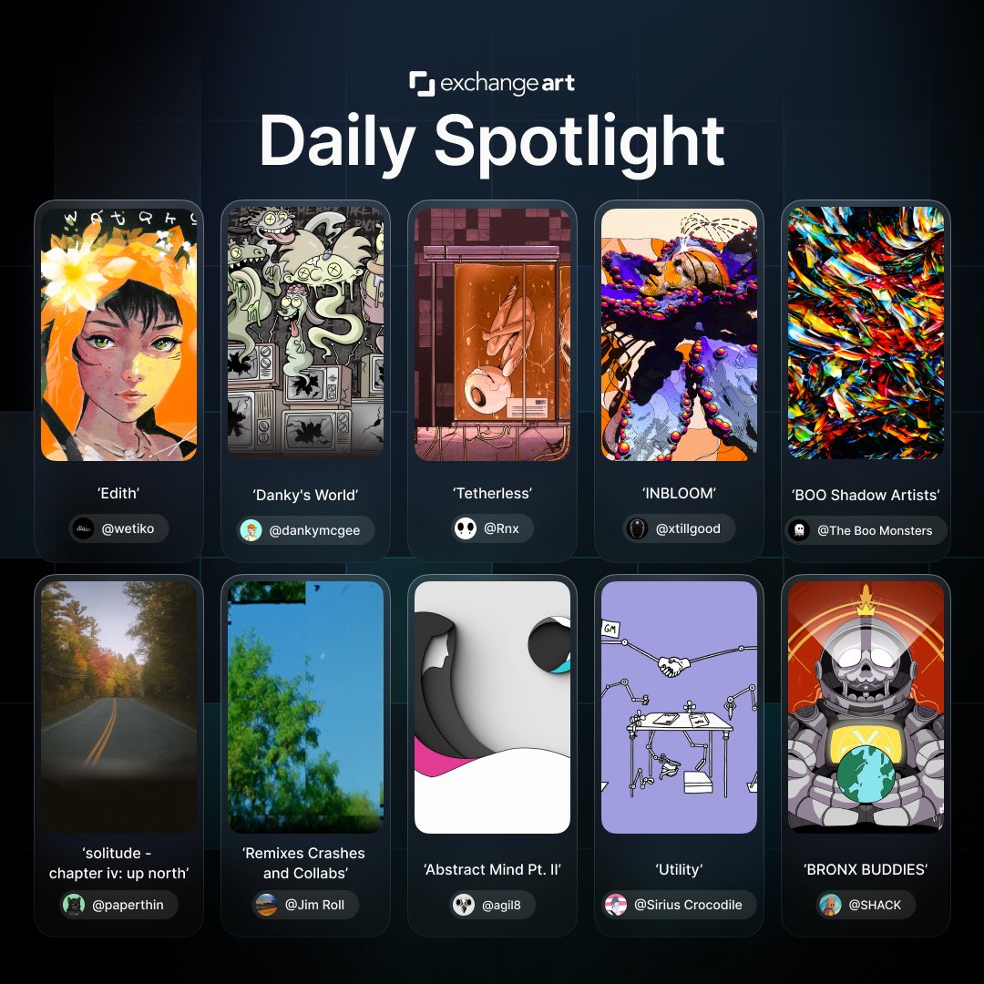 Amazing art time, here's the Daily Spotlight!

Go check em out and show em some ❤️

PS: Sorry <a href="/agil8/">Agil Prakoso</a> we couldn't tag you!