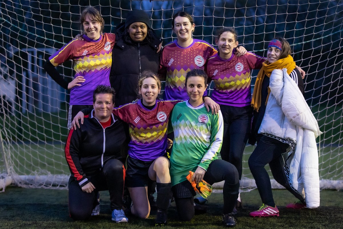 ClaptonCFC's tweet photo. Our Clapton Kickers team came from behind to win 2-1 against East End FC in the @Super5League. 

Goals from Alice and Karolina, and some big saves from Ambar saw the Kickers take all 3 points. 

📸 @Joebelle photos now on Flickr 
https://t.co/vZxyQpoVbT https://t.co/A6PPq4ocnx