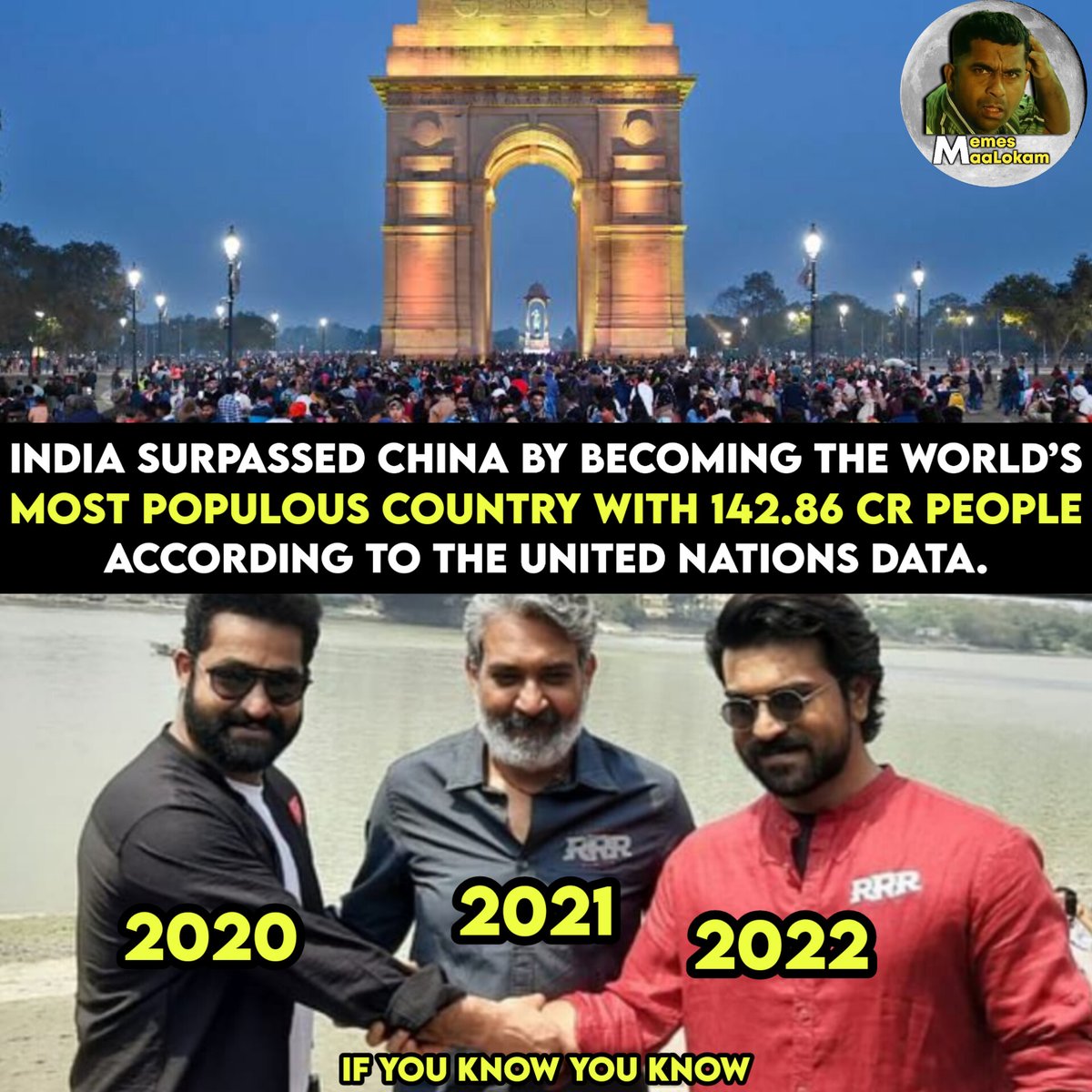 Nb4Ea's tweet photo. BIGGEST CONTRIBUTING YEARS

#India surpassed #China 😱

#Mostpopulous #highestpopulation #corona #Workfromhome #IT #ifyouknowyouknow
#Raiseroarrevolt #RRR

Follow #veedu_evadandi_babu @Nb4Ea 👈 https://t.co/4qyDZkeQd7