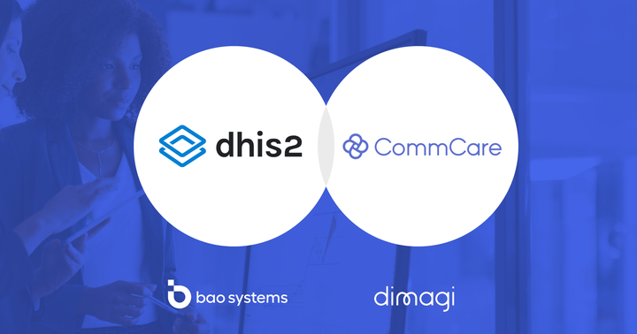 BAOSystems's tweet image. We are proud to announce a new partnership between BAO Systems and @dimagi . This collaboration will support communities connecting CommCare and DHIS2 to harness technology and data for greater impact.  #digitalhealth #healthsystems