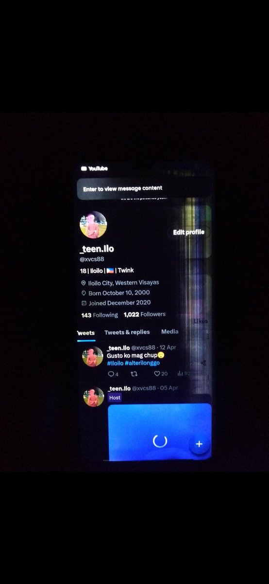 xvcs88's tweet photo. Lf sponsors pambili ng bagong phone🥺

#Iloiloalter #alterIlonggo #bagetsilonggo https://t.co/Cr9uO0LeAT
