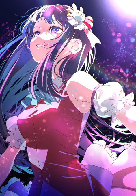 【推しの子】OP、原画で参加させていただきました〜OPではアイの顔描いてないのでファンア〜ト描きました、よろしくお願いします!#推しの子 
