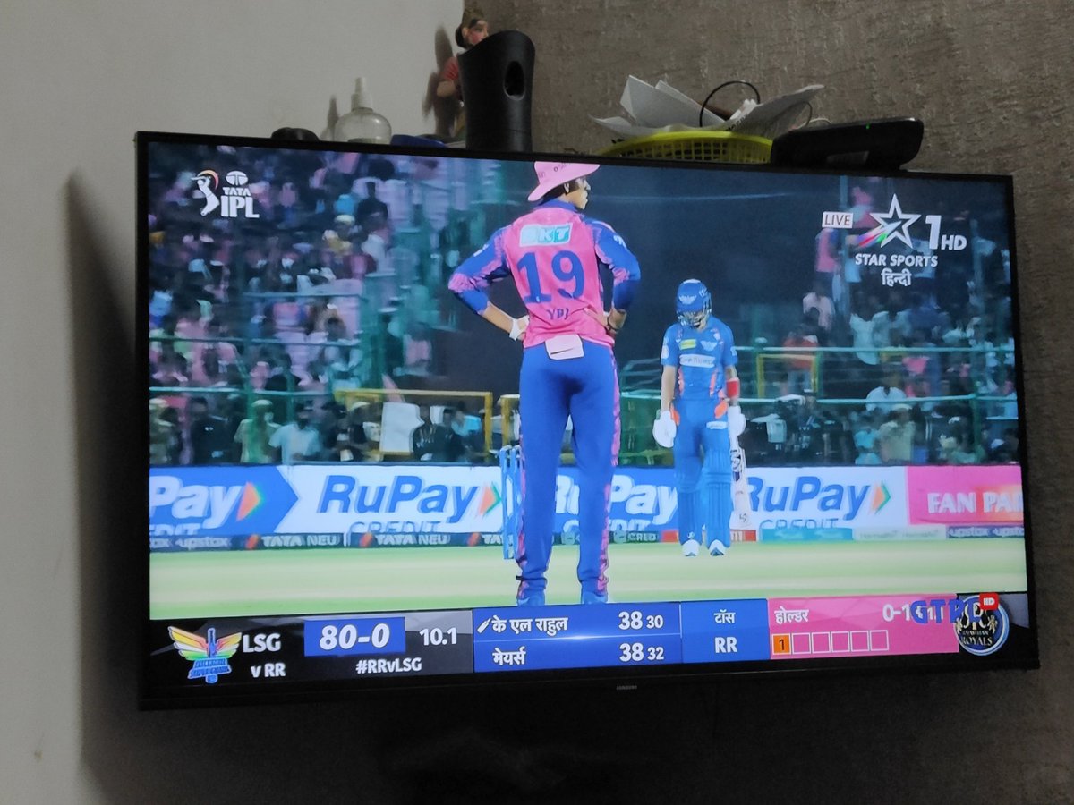 toaops's tweet photo. How come 61 balls have been bowled and the batsman has played 62 ball 
@StarSportsIndia @IPL @ICC @ICCLive https://t.co/JoXzjRX0JG