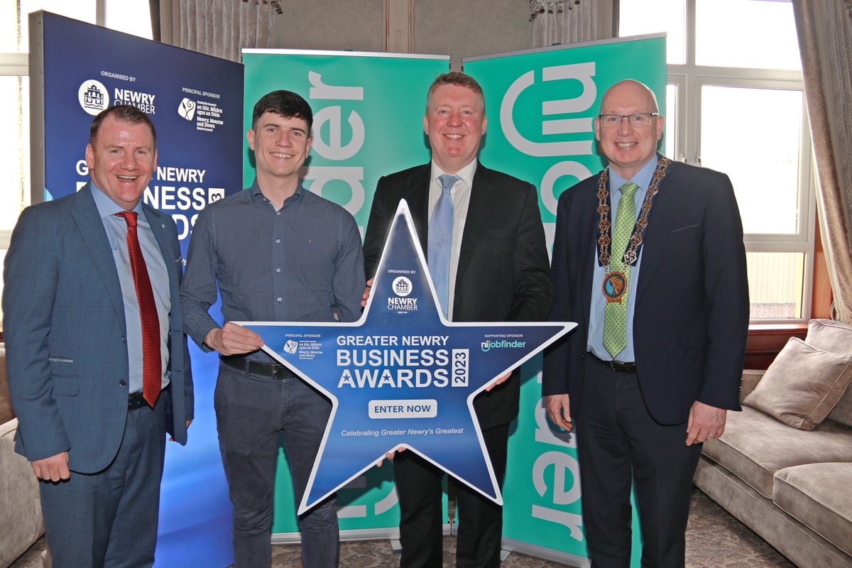 Newry_BID's tweet photo. Newry BID is delighted to be sponsoring the Best Customer Service (Independent Retailer) award in this year's Greater Newry Business Awards 🏆

Enter now at https://t.co/xokXrb6AQS, entries close Friday 5th May at midnight!

#GNBA #BelongInvestDeliver https://t.co/1pe75BYrAl