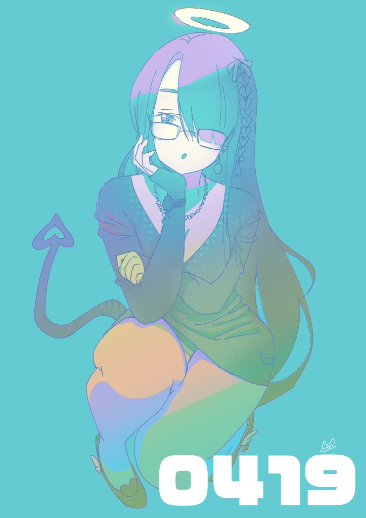 「4月19日のこんばんはのイラスト 」|サクライ コウジ＠絵のお仕事募集中のイラスト