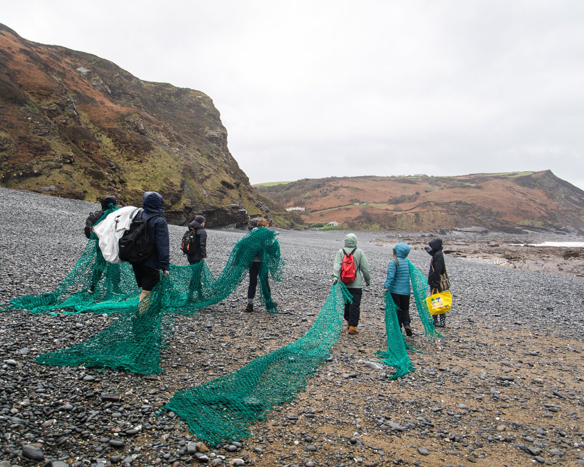 Last month we set out for a 3 day expedition to North Cornwall to hunt ghost fishing gear washed in by the highest spring tide of the year. We look forward to sharing more about this exciting trip! #oceanconservation #saveourseas #sustainablefishing