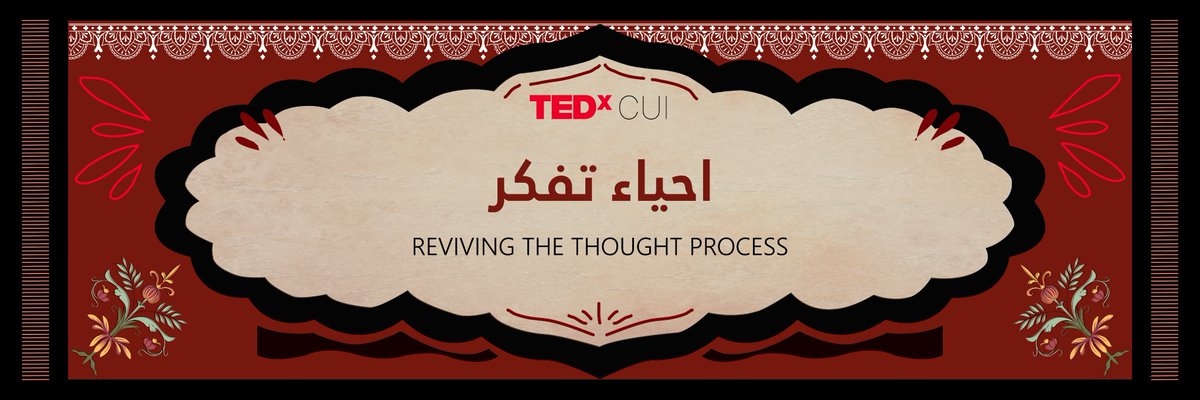 tedxcui's tweet photo. Reviving the thought process: unlock your full potential by breaking free from mental stagnation and exploring new perspectives.

#tedxcui #ideasworthspreading #comsatsislamabad #tedtalks https://t.co/GsBr30DI9r