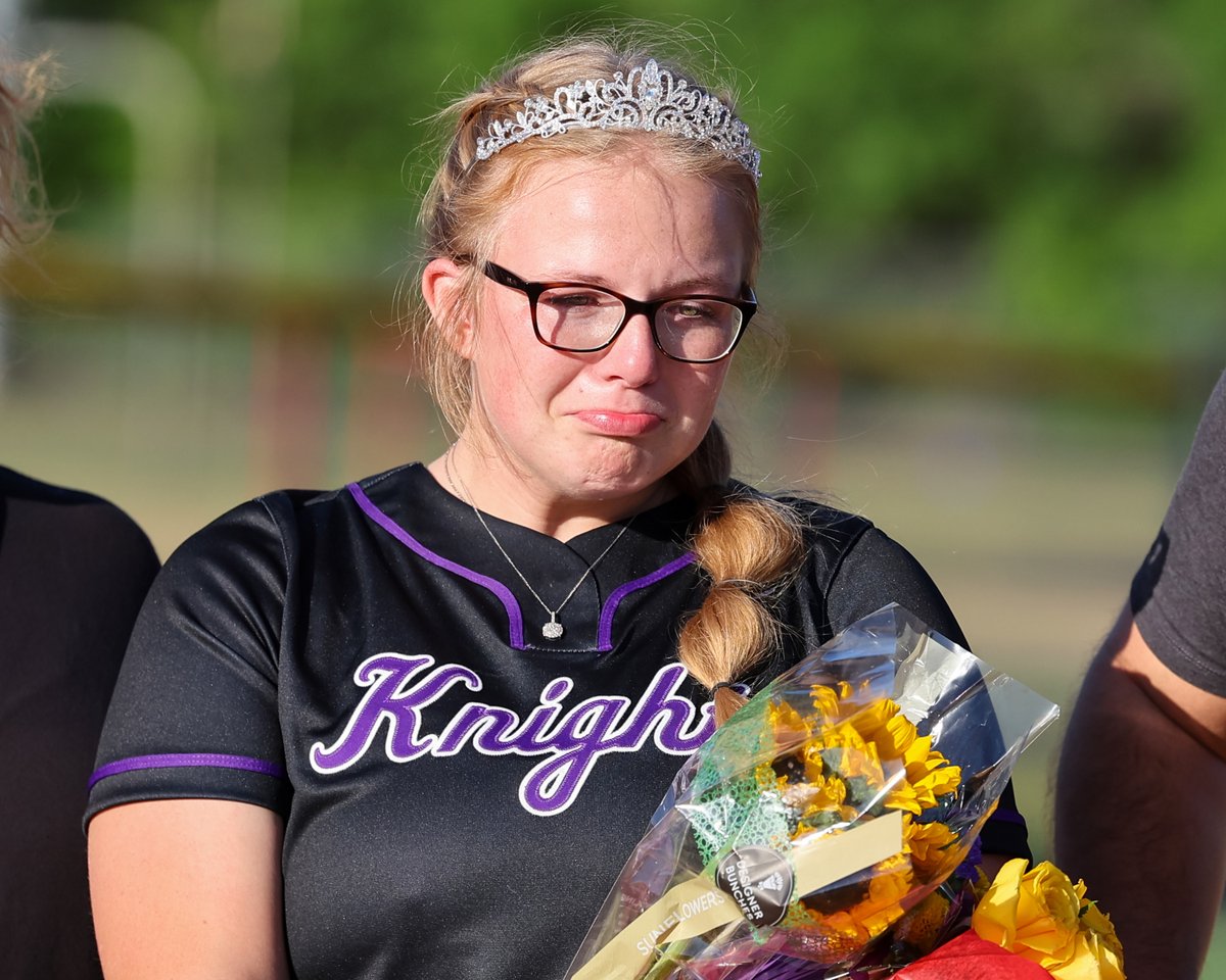 rrhsknights's tweet photo. Softball senior knight had all the emotions! View many more pics (and smiles and tears) at: https://t.co/WoiHt9sjTW https://t.co/erRBFDnT8F