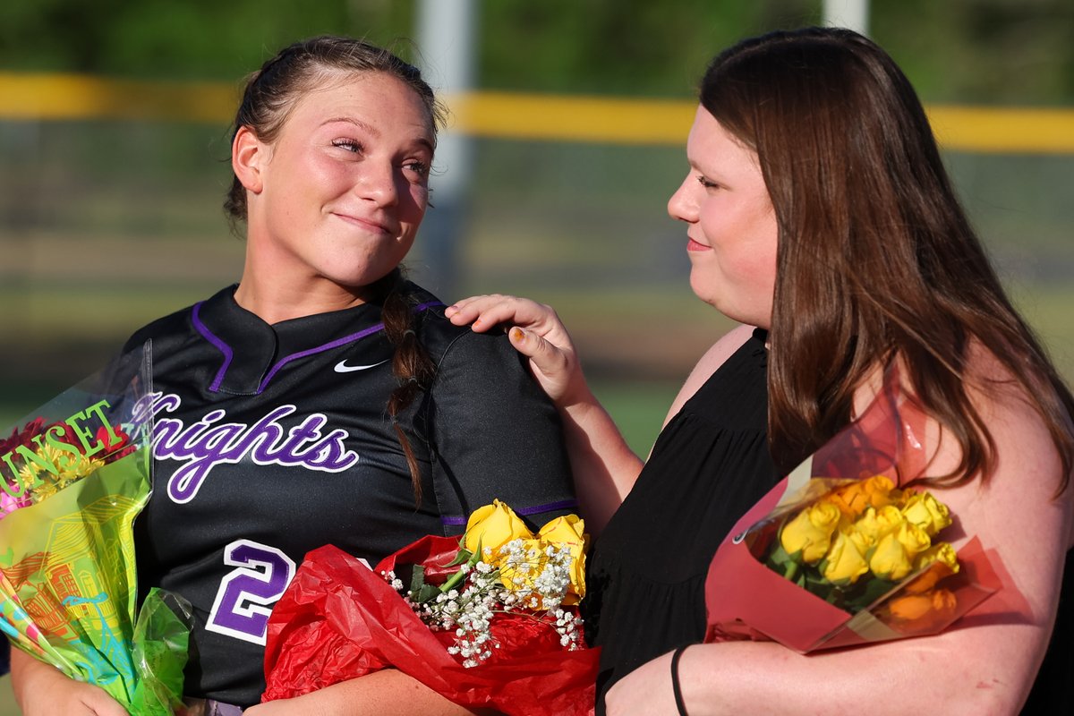rrhsknights's tweet photo. Softball senior knight had all the emotions! View many more pics (and smiles and tears) at: https://t.co/WoiHt9sjTW https://t.co/erRBFDnT8F