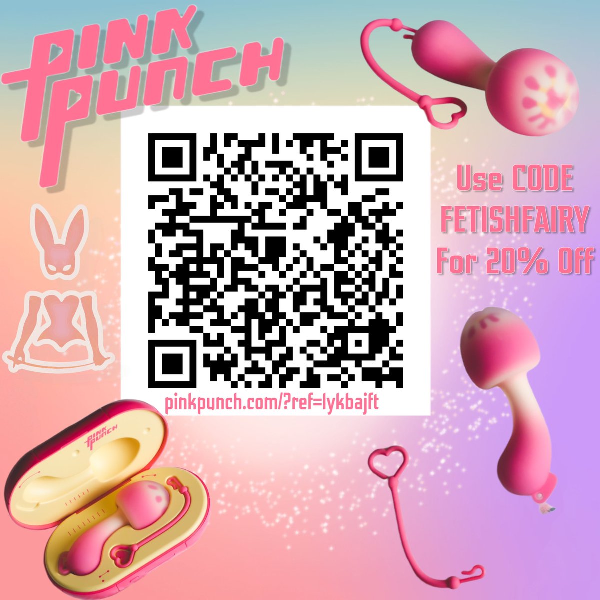 killer617queen's tweet photo. Go get one!!! I canโt wait for mine to come in the mail! Cutest vibbbbe ever! Use promo code FETISHFAIRY FOR 20% OFF
#pinkpunch @PinkPunchToy @PinkPunch_Liz https://t.co/wt8fmWMfvg
