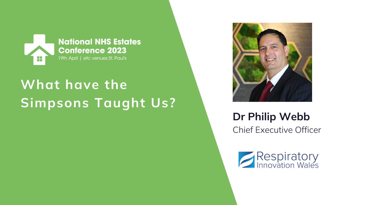 Up next on the agenda is a presentation from Dr. Philip Webb, Chief Executive @RIWales! He will be looking at the results at the air quality test conducted through out the day! 

#NHSEstates23 #EstateManagement #AirQuality #HealthCareEstates