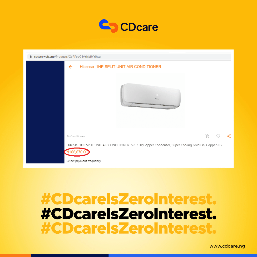 CDcareNG's tweet photo. All items on the CDcare app are sold at normal market price when you compare our prices with leading Nigeria suppliers.
Visit https://t.co/rgqDFXzOlT to start paying small small today
#CDcareIsZeroInterest #paysmallsmall #ZeroInterest #normalmarketprice #savetopaylater https://t.co/1rEpvv4pqR