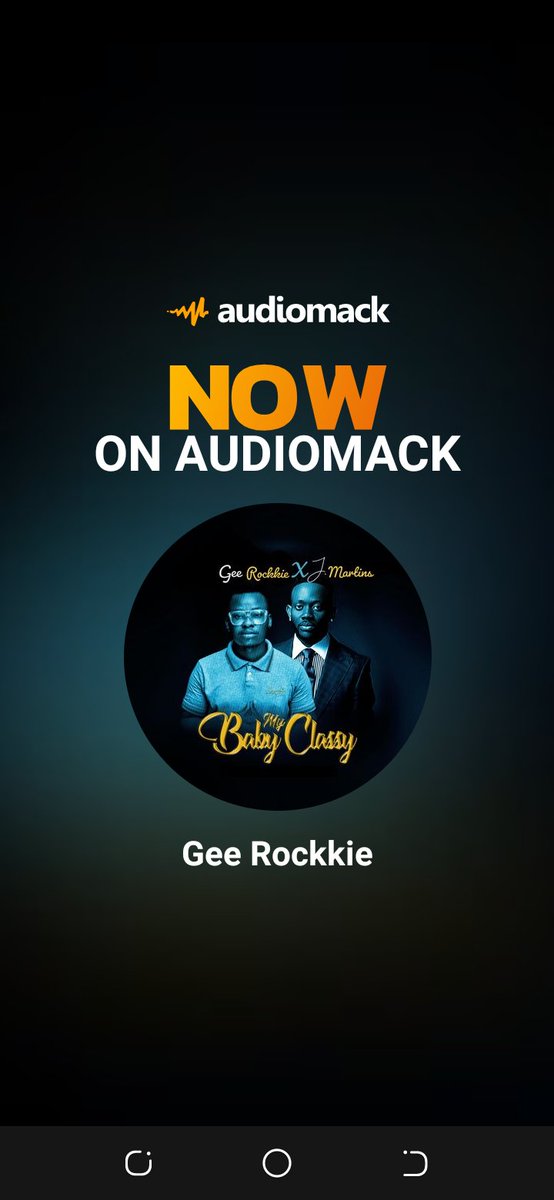 GeeRockkie's tweet photo. https://t.co/Mxss3c9Ul7
๐ถ My Baby Classy by @GeeRockkie featuring @Realjmartins ๐ฅ
#GeeRockkie #MyBabyClassy #Jmartins #MavinRecords #OriginalGees #WorldBest https://t.co/j45R3bJWIJ