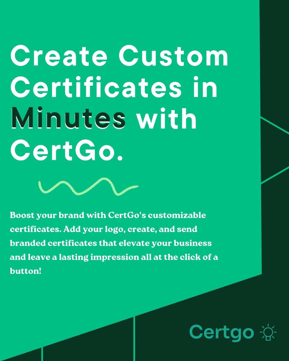 Certgo_official's tweet photo. We're thrilled to announce that CertGo is now live! 🎉 Our certificate creation platform helps businesses and individuals design professional single and bulk certificates for events, education, and achievements with just a few clicks. #professionalcertificates #certgo https://t.co/A5oZ2CKtBO