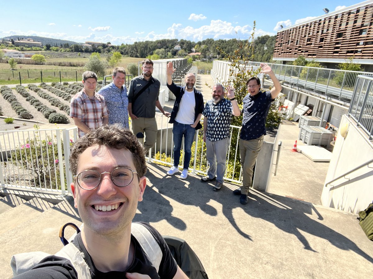 DeepSoilEcotron's tweet photo. Such a great visit to the impressive @EcotronCNRS! We learned from informative discussions that ranged from research to the technical. The beautiful Mediterranean landscape kept our spirits high. Thanks @alex_milcu and the entire ecotron team! #ecotron #soil https://t.co/uuoY0sDKcY
