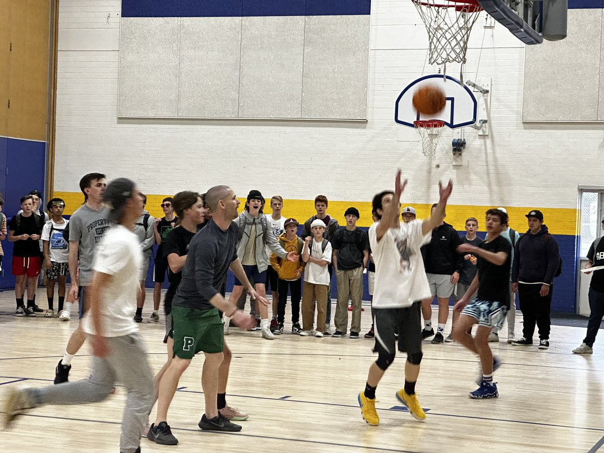 DixonProvoUT's tweet photo. Dixon’s Annual Staff v Student basketball tournament was a success as always. https://t.co/VHMCoAOnFh
