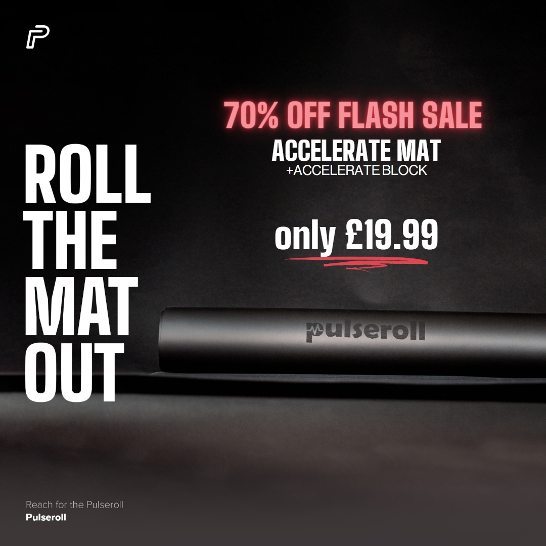 Attention! Are you looking for a reliable and comfortable exercise mat to enhance your practice? Look no further than our top-of-the-line Pulseroll Accelerate Mat! 🧘‍♀️   

And the best part? It's now on SALE! 💰  

pulseroll.com/products/accel…