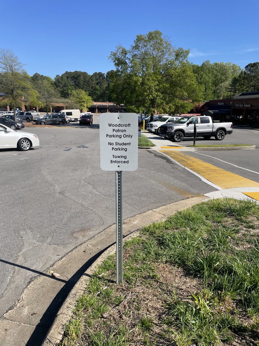 Need Parking or Curbside Signs?

Call us today at 919-342-4603 or email us at estimates@telepathicgraphics.com
#parkingsign #curbsidesign #curbsidepickup #noparkingsign #printing #ncprintcomapny #printingcompany #ralieghprintcomapny #raleighprint #ncprint #installation