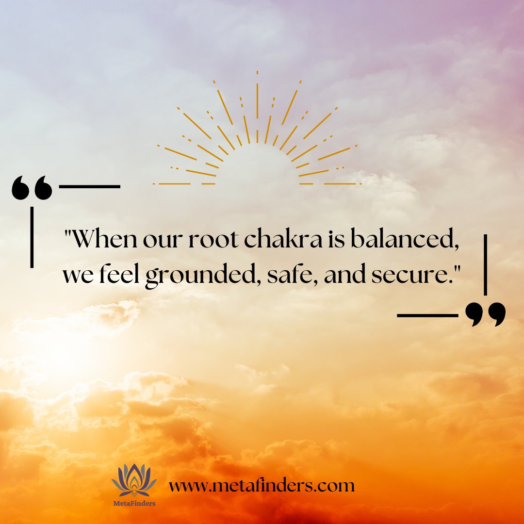 MetaFinders4's tweet photo. Feel safe and secure with a balanced root chakra. #innerstrength #chakrabalance

FREE Guided Meditation MP3:
👉https://t.co/5MjptJG5EK

FREE Wealth DNA PDF Report:
👉https://t.co/Yvxo9t1XTg

Metafinders
👉https://t.co/XVCB2GorjK https://t.co/NOnShlWCa2