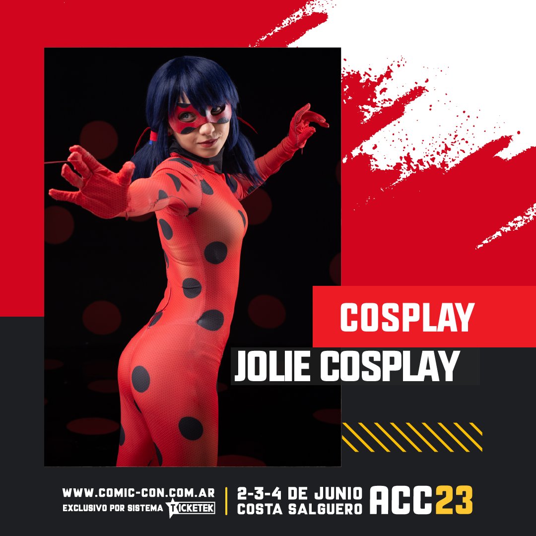 ArgComicCon's tweet photo. Podrás encontrarlos en su propio stand durante los tres días del evento, donde podrás charlar con ellos, sacarles fotos y adquirir su material.
#Cosplay
#cosplayargentina #cosplaylife #cosplaycommunity #cosplaylove
#cosplaygirl #cosplayguys https://t.co/SEcnWkmhvV