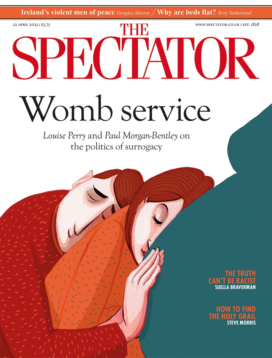 spectator's tweet image. 🗞 Womb service: the politics of surrogacy 
 
✍️ In the mag:
 
• Katy Balls and Rod Liddle on CSI: SNP
• Suella Braverman on racism
• Simon Stevens on how to stop the doctors’ strikes
 
subscribe.spectator.co.uk