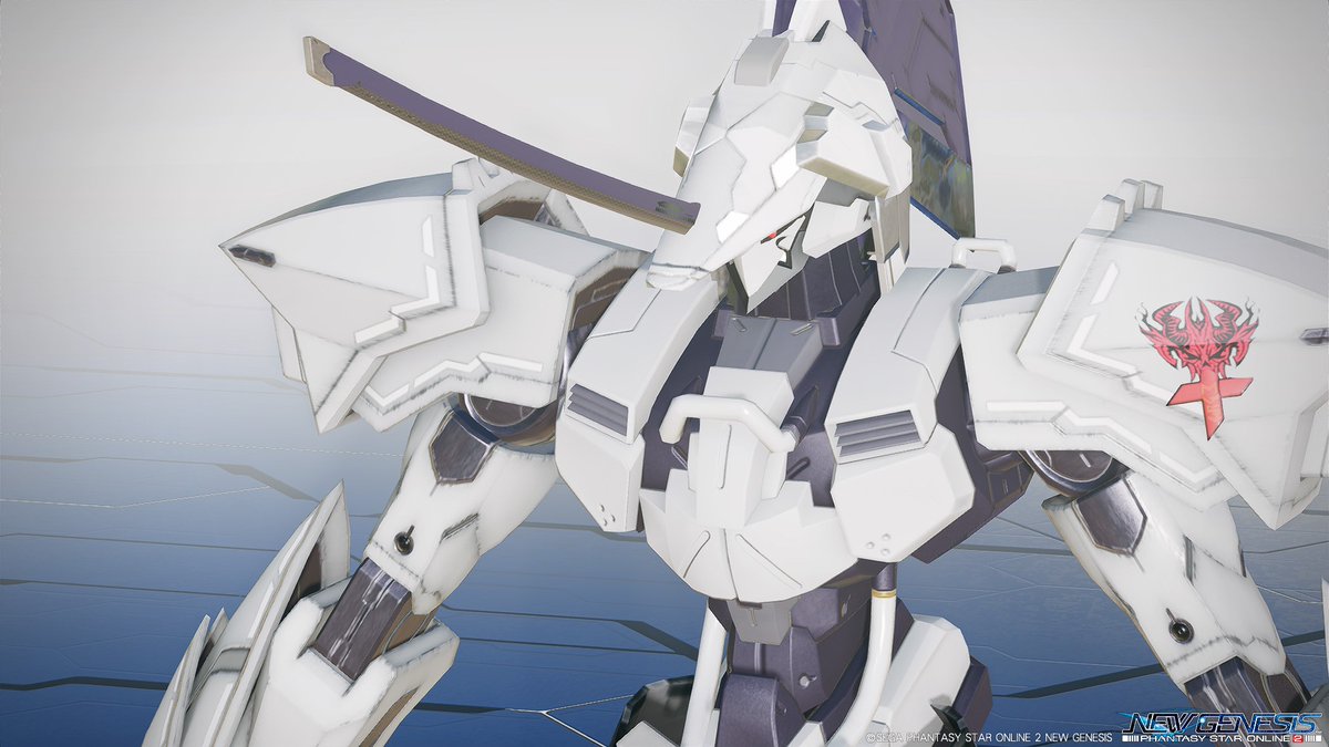 ship1kamoMW's tweet image. １枚目：編集ポーズで調整
　　　　「ミラージュエンブレムよしっ！（エステ猫）
２枚目：待機：胸を張るでチェック
　　　　「ど　う　し　て　・　・　・」