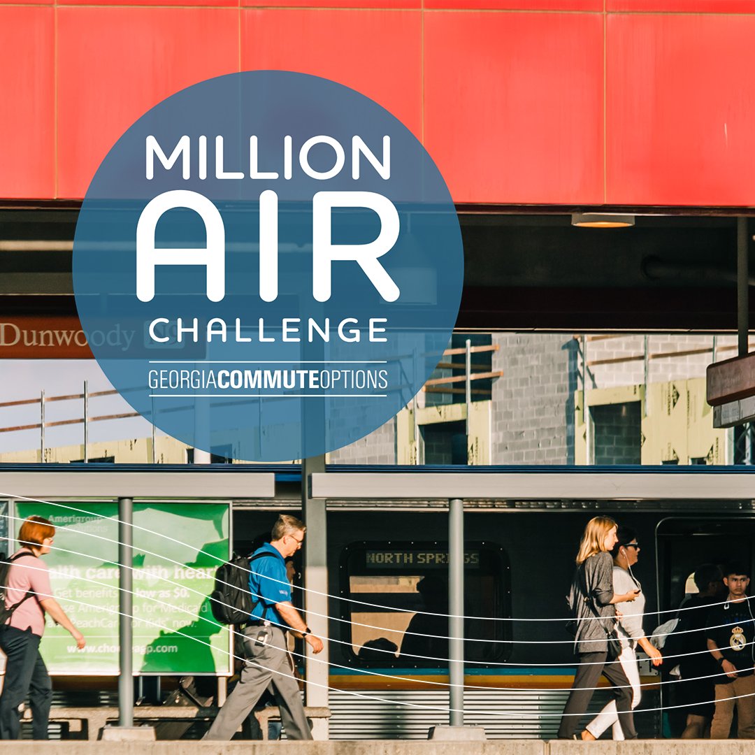 PerimeterConnec's tweet photo. Earth Day 🌎 is around the corner, and what better way to go green than keeping our air clean! Atlantans (like you) could make a difference by taking advantage of our Million Air Challenge. Track your trips for a chance to win a $250 Amazon gift card! https://t.co/haO1JbeDNr https://t.co/nMYs0BXJsf