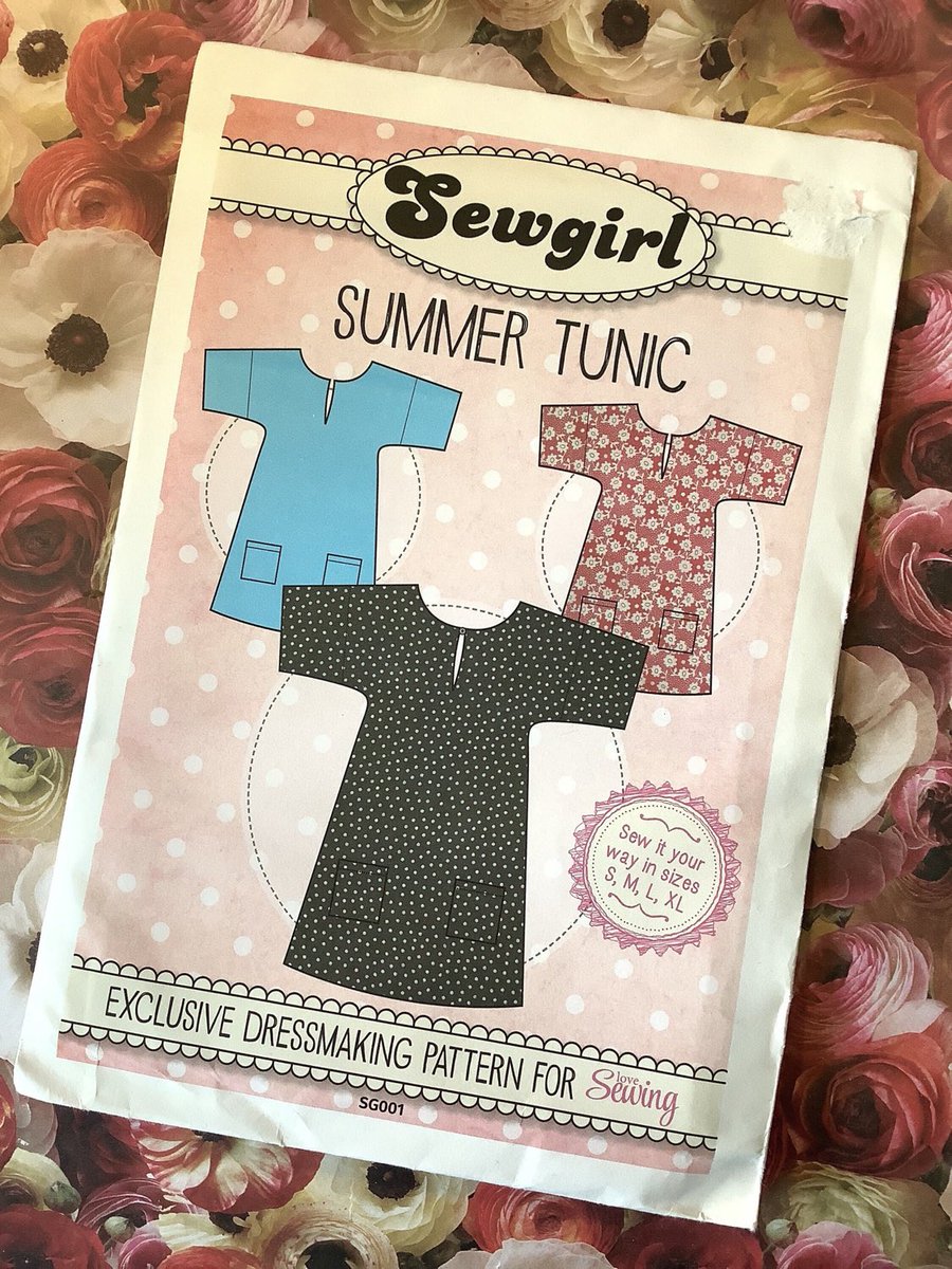 NEW LISTING available now in my #etsyshop #Uncut #Sewgirl #SewingPattern SG001 for a Summer Tunic with Pockets in Sizes S, M, L & XL - Wardrobe Staple - Contemporary Fashion Top etsy.me/3KNkLvb
#SummerTunic #TopWithPockets #MultiSizePattern #ContemporaryFashion