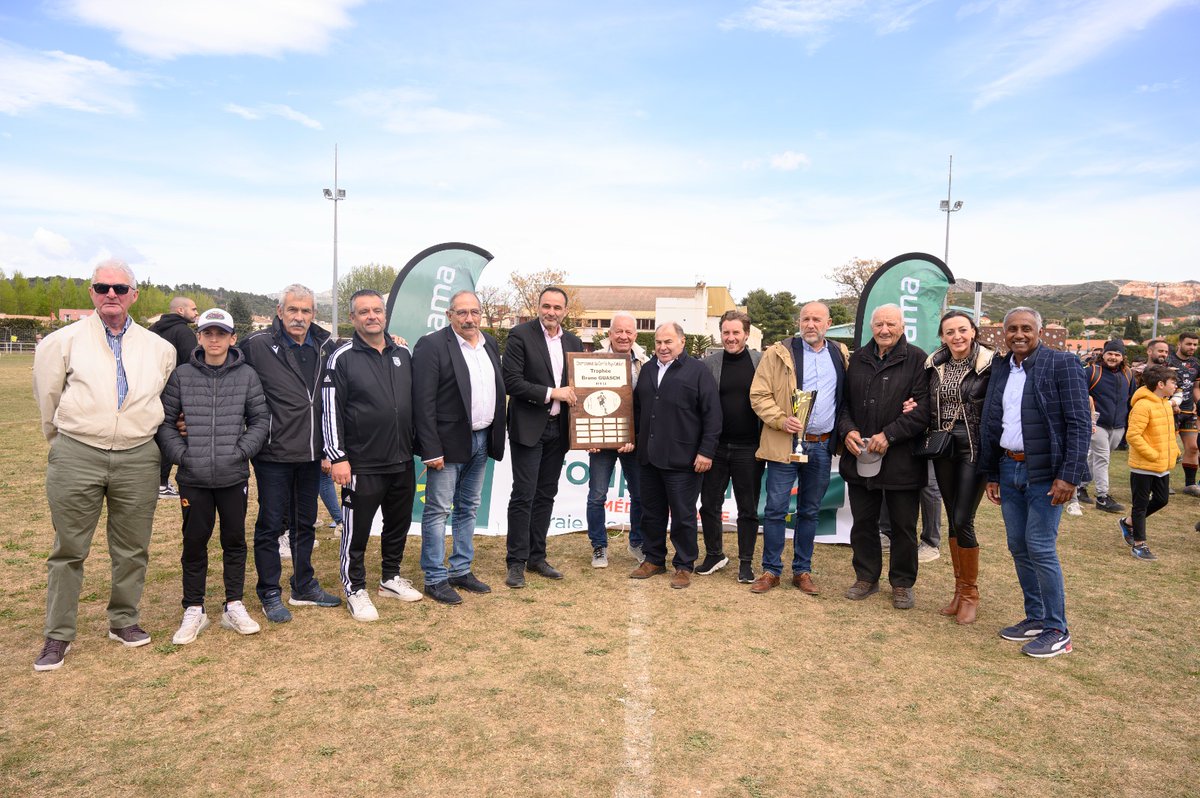 DominiqueDurini's tweet photo. @GroupamaMed la Fédération des P.O a parrainé le Tournoi de Rugby à #XIII organisé par le Comité Pays #Catalan le 16 avril 2023 à Estagel en présence de collaborateurs, d'élus de caisses locales et du Pdt de la Fédération des P.O Gérard MAJORAL, belle journée https://t.co/emNxc03I3V