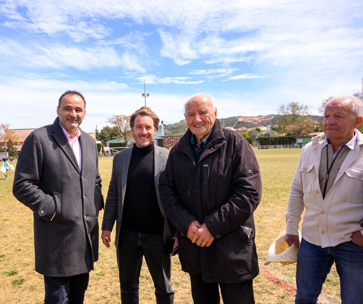 DominiqueDurini's tweet photo. @GroupamaMed la Fédération des P.O a parrainé le Tournoi de Rugby à #XIII organisé par le Comité Pays #Catalan le 16 avril 2023 à Estagel en présence de collaborateurs, d'élus de caisses locales et du Pdt de la Fédération des P.O Gérard MAJORAL, belle journée https://t.co/emNxc03I3V
