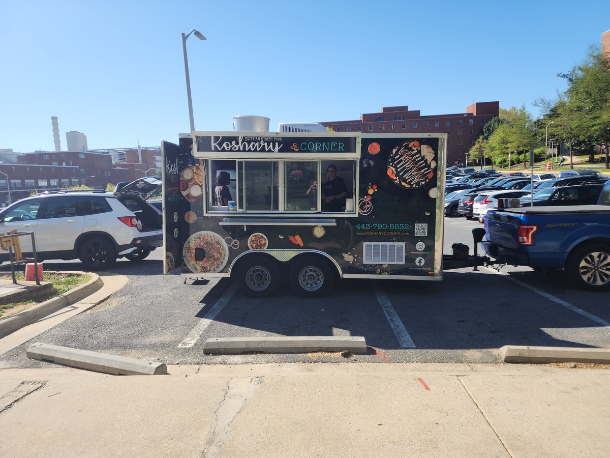 New trucks today at Bldg. 10 from 11am - 2pm. <a href="/HSoulfoods/">Himalayan Soul Foods</a> and <a href="/kosharycorner/">Koshary Corner</a>