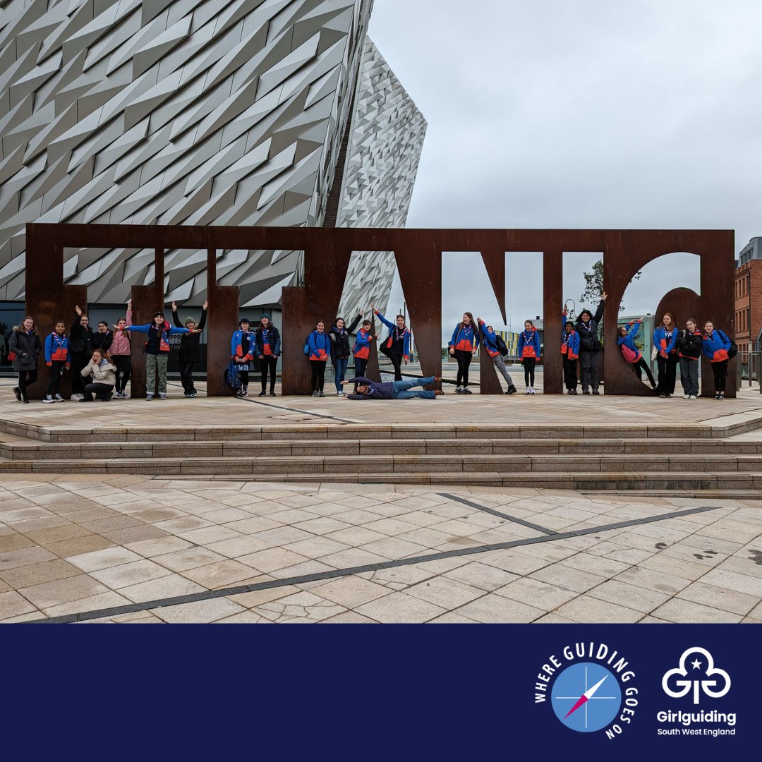 ⚓ As part of the ICE 2023 trip to Northern Ireland, the Guides and Leaders visited Belfast and went to the Titanic Museum.  The Guides learnt how the Titanic was built and finding out what lessons have been learnt globally from the tragedy of its sinking.