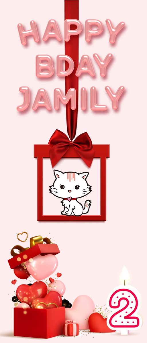 NIKKI_WHITEJAM's tweet photo. 🎂HAPPY BIRTHDAY JAMILY🎂
優しく頑張るわたしの推し、
どうか幸せでいてね💖
待ち受け作ったからプレゼント〜
にっちゃんお手製だよ〜 https://t.co/EEFHbNUwn9
