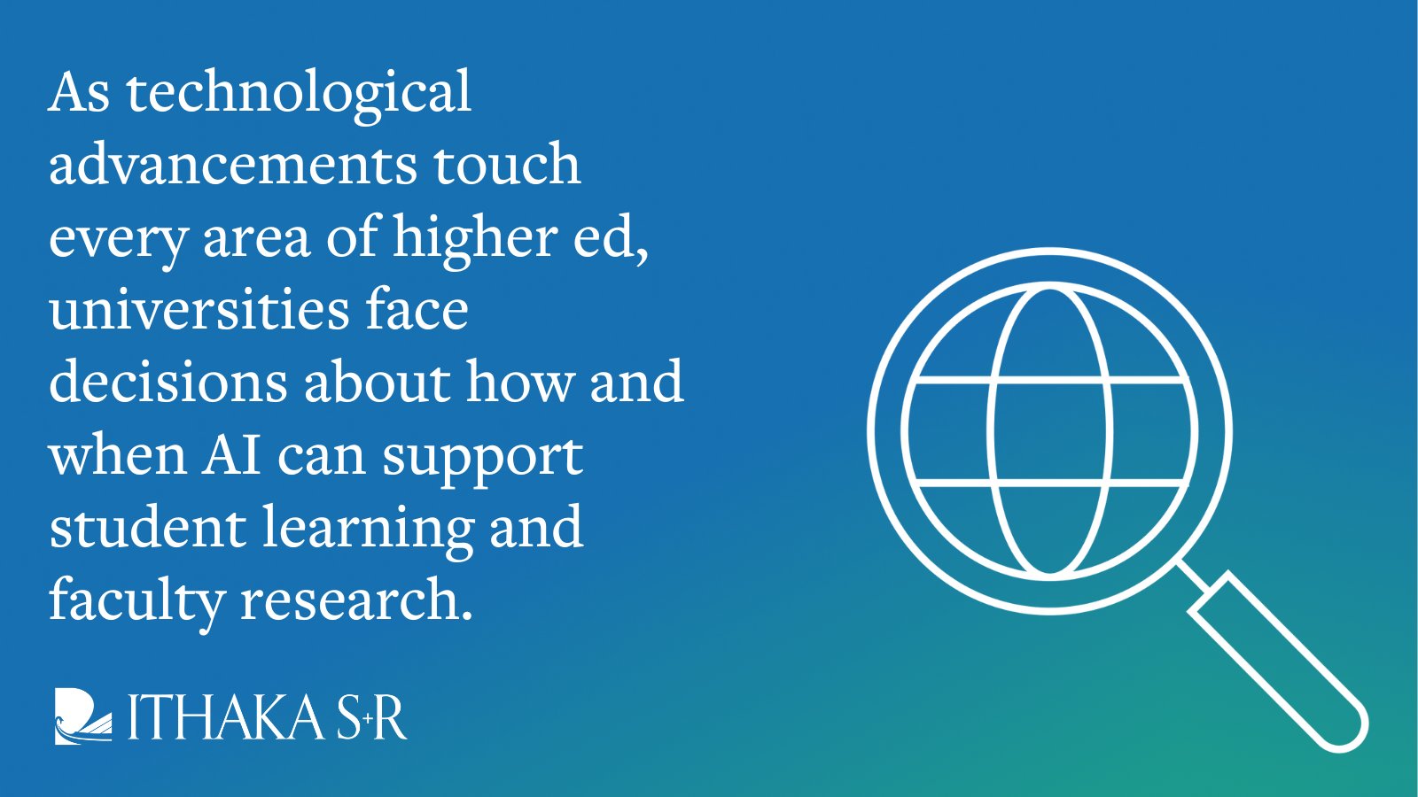 Ithaka S+R (IthakaSR) / Twitter