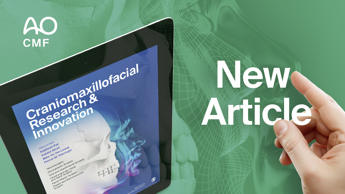 New from CMF R&amp;I: "Resection and #Reconstruction of a Giant Paranasal #Osteoma in a #Pediatric Patient"
fal.cn/3xxkc

#openaccess