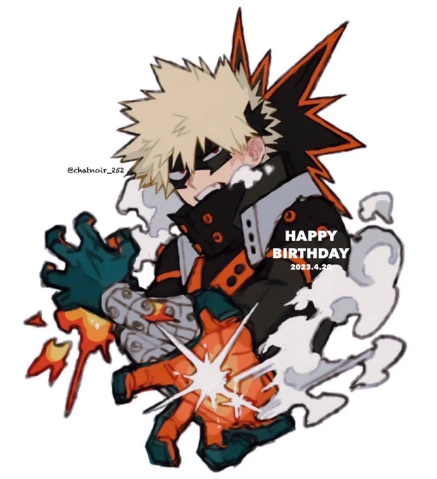#爆豪勝己誕生祭2023かっちゃん誕生日おめでとう! 