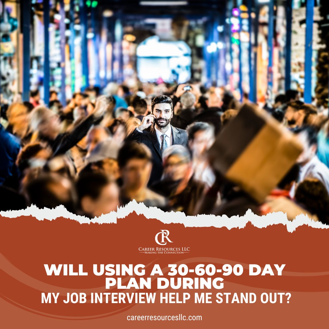 AmyLLeighton's tweet photo. Will using a 30-60-90 day plan during my job interview help me stand out? https://t.co/dBCby3RKzv