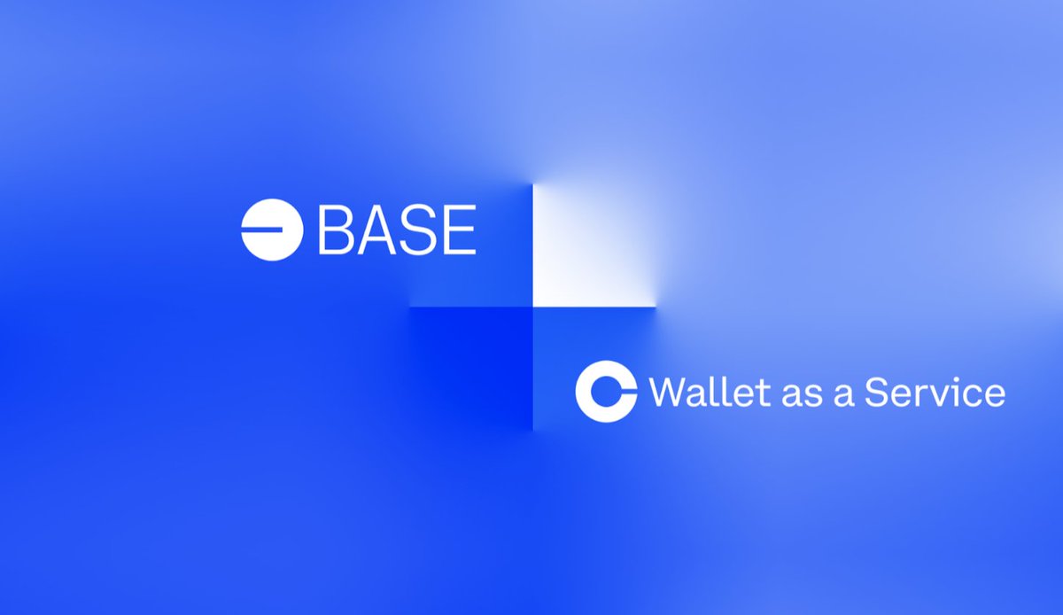 CoinbaseDev's tweet photo. gm builders! 🛠 We're excited to announce that Wallet as a Service now supports @BuildOnBase Goerli testnet

Base makes it easy to build onchain applications, offering the security and benefits of Ethereum at 10x lower cost. https://t.co/DwMApATUWY