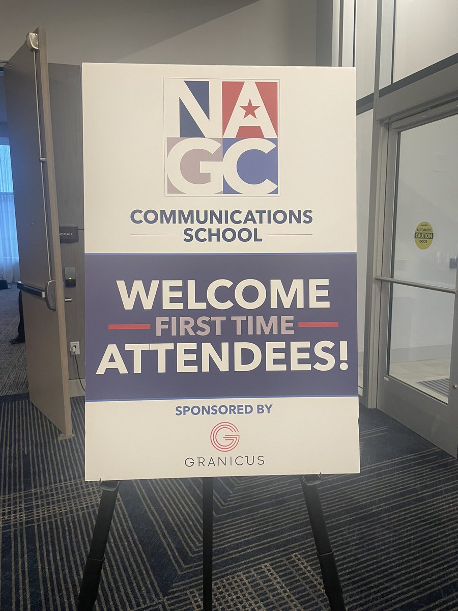 NAGC's tweet photo. We’re excited to kick-off our 1st day of programming at the 2023 Communications School! If this is your first time w/ us, come on down to the first time attendee reception to meet NAGC President @TabithaMClark, our NAGC board members, &amp; enjoy a light breakfast and coffee! 🥯🍌☕️ https://t.co/jGQo9C9SVi