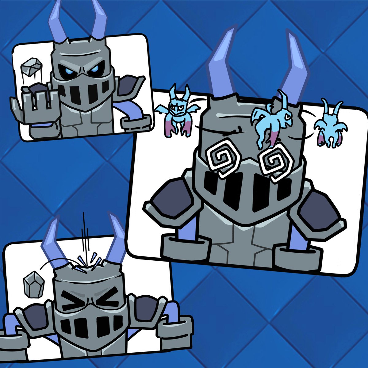 RealSuxxy's tweet photo. @Pompeyo4CR eres el mejor jugador del juego! ¿Puedo saber qué piensas sobre mi emoticón Mega Minion que hice para supercell make? 🙏😅 https://t.co/o2BI7rUxBe