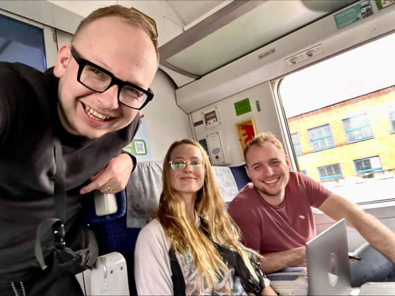 Visiting Ukraine and the perfect initiative to connect Czech startups and VCs with their Ukrainian counterparties. Thank you for the invitation and organization very well done 👏💪
<a href="/grodlx/">Lukas Grodl</a> <a href="/syselpunk/">Katerina Syslova</a> <a href="/HomolaOndrej/">Ondrej Homola</a>